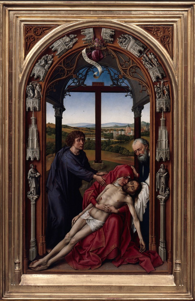 Our Lady Miraflores altare, ca. 1440 av Rogier van der Weyden