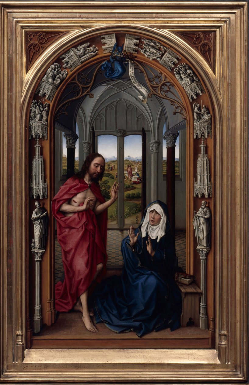 Our Lady Miraflores altare, ca. 1440 av Rogier van der Weyden