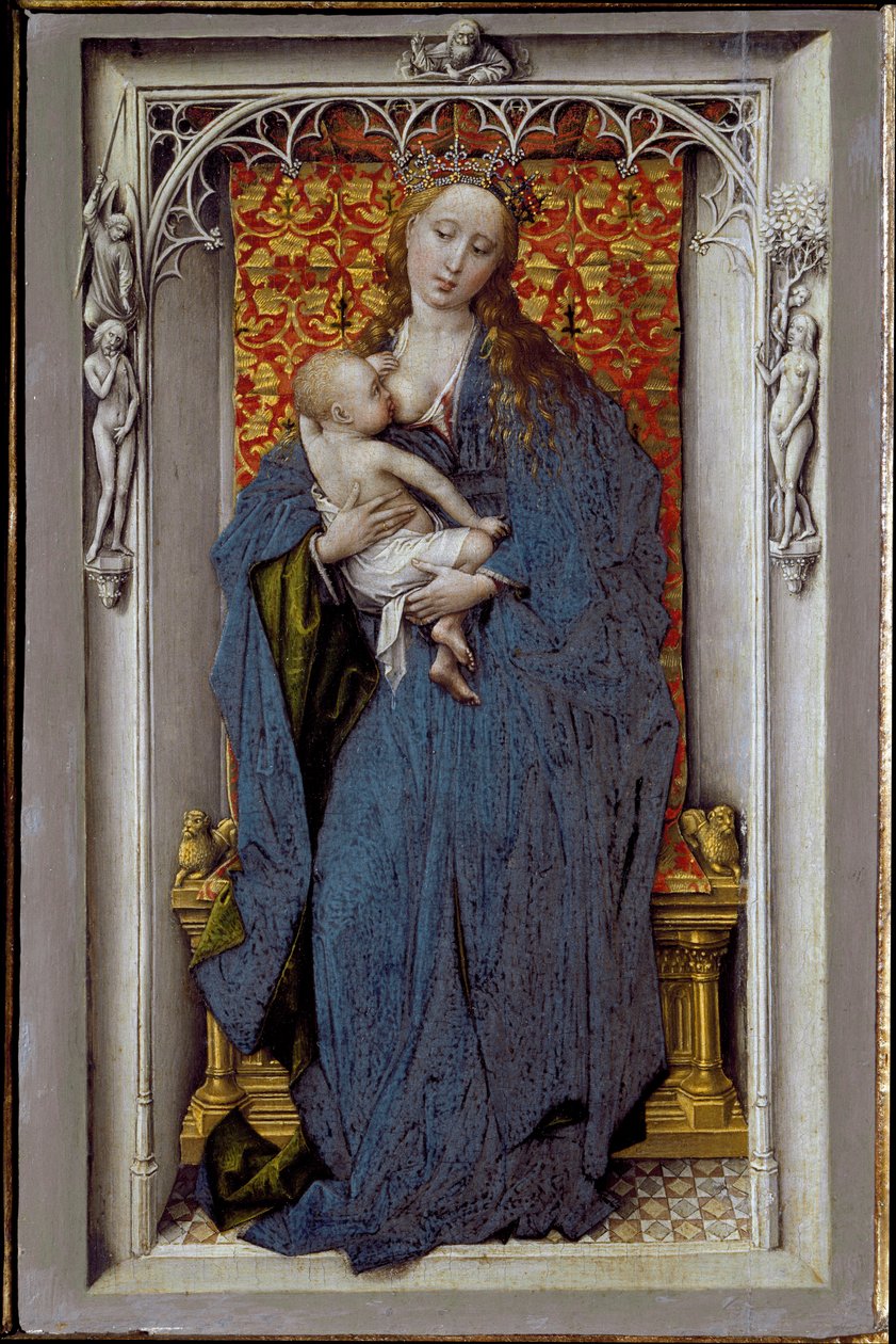 Jungfru och barn (målning av Rogier van der Weyden