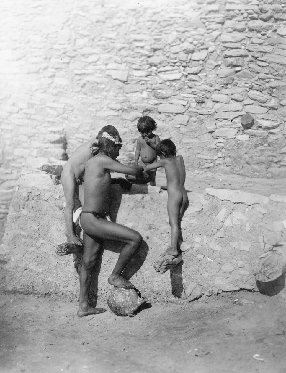 Festen, ca 1913 (s/v-foto) av Roland W. Reed