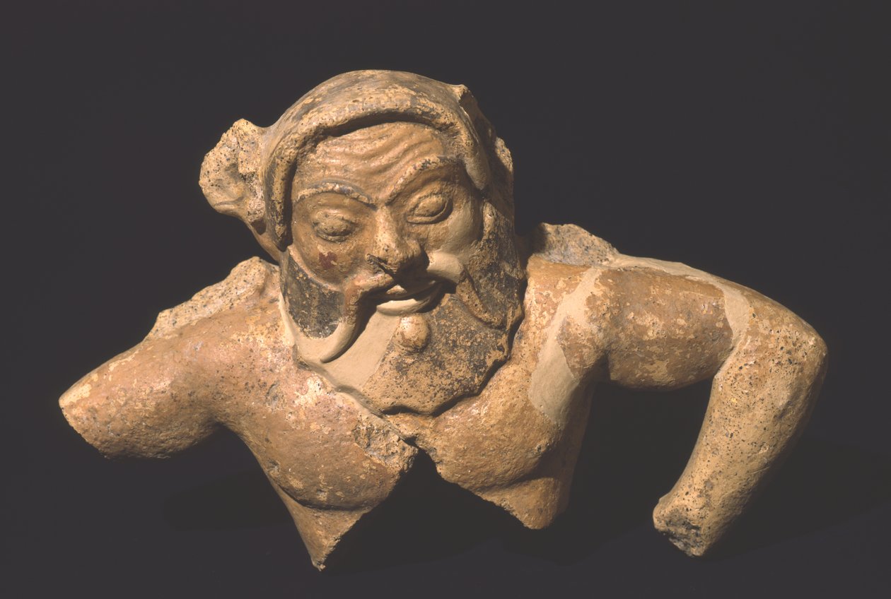 Antefix, från Satricum av Roman