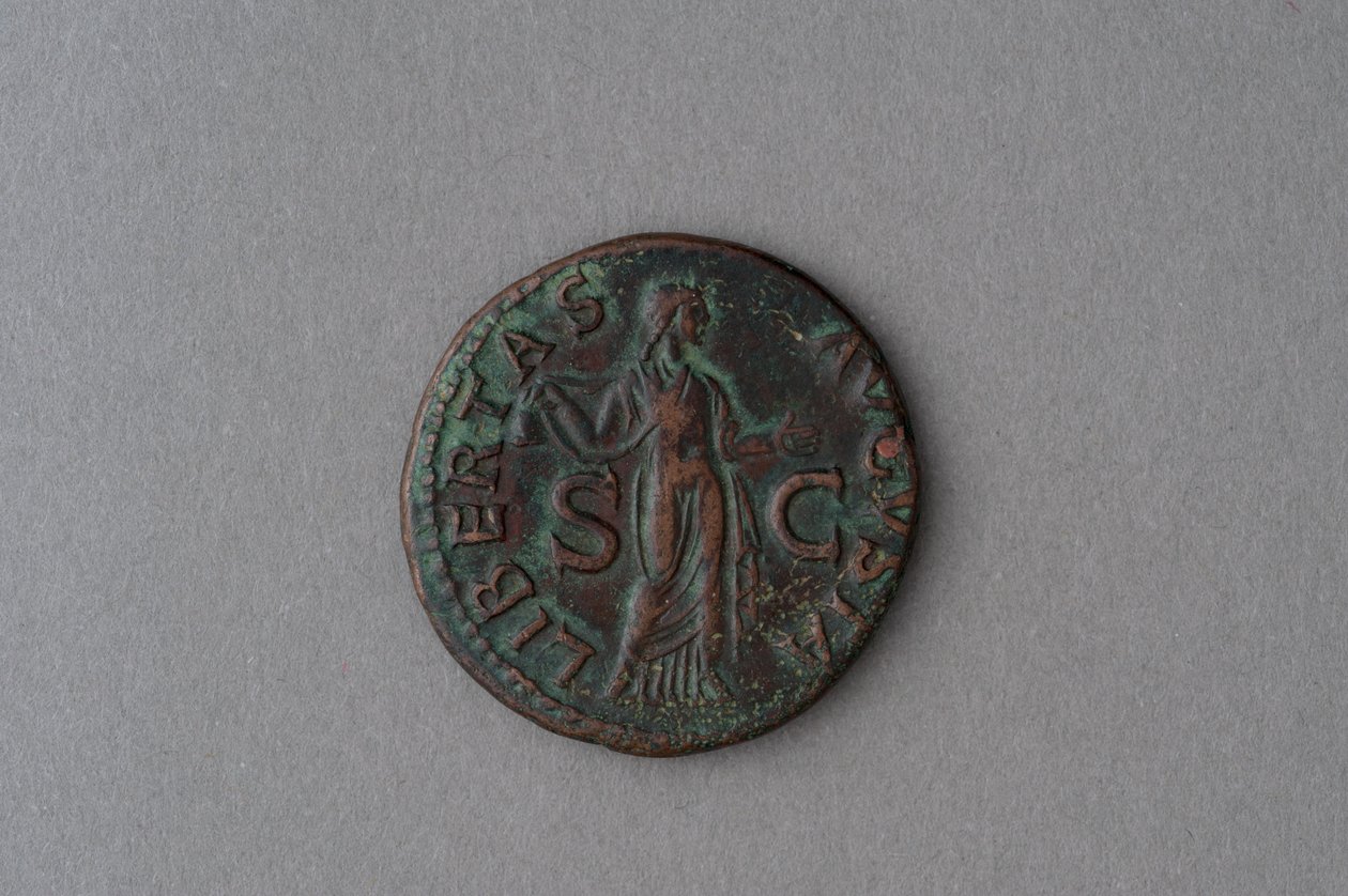 Som mynt av Claudius (brons) av Roman