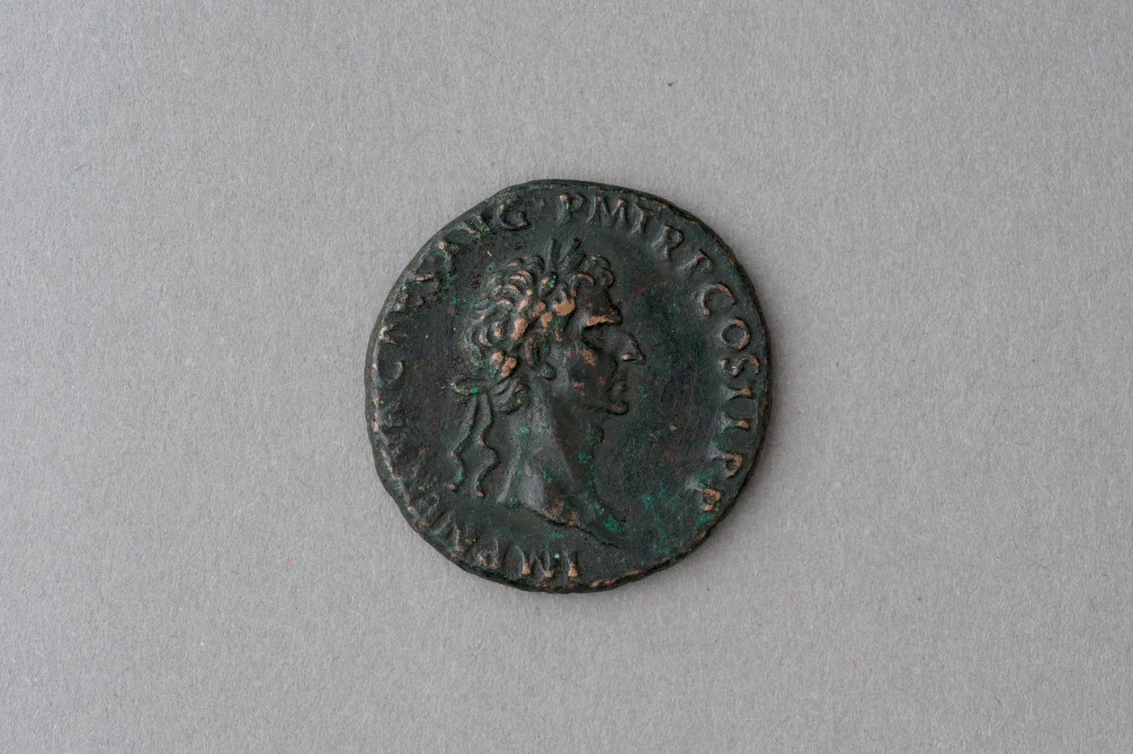 Som mynt av Nerva (brons) av Roman