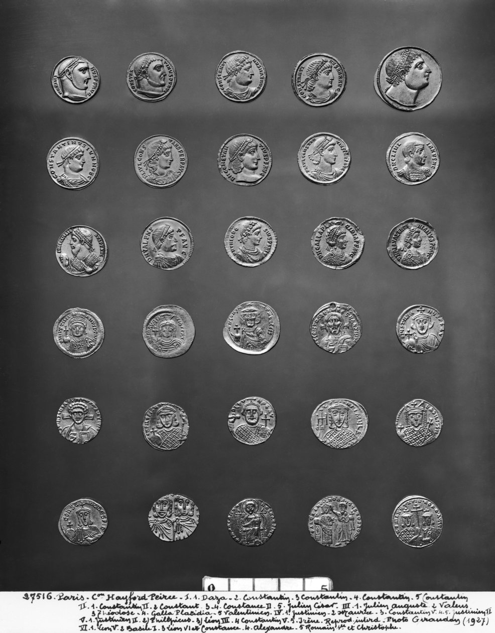 Bysantinska och romerska mynt, 04-10-talet (guld) av Roman