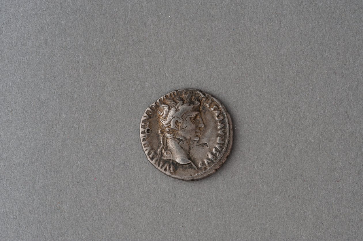 Denarius av Augustus (silver) av Roman
