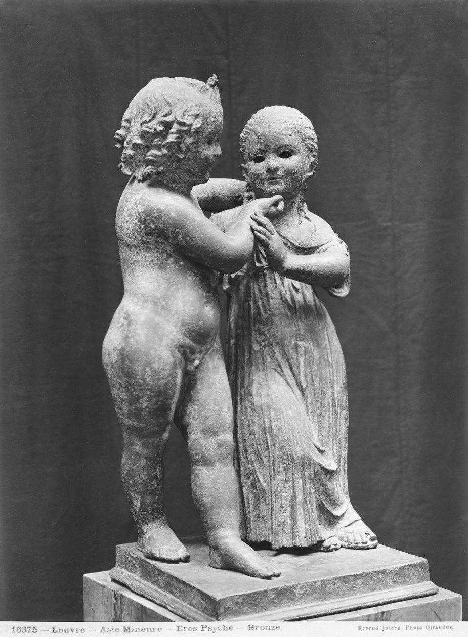Eros och psyke (brons) av Roman