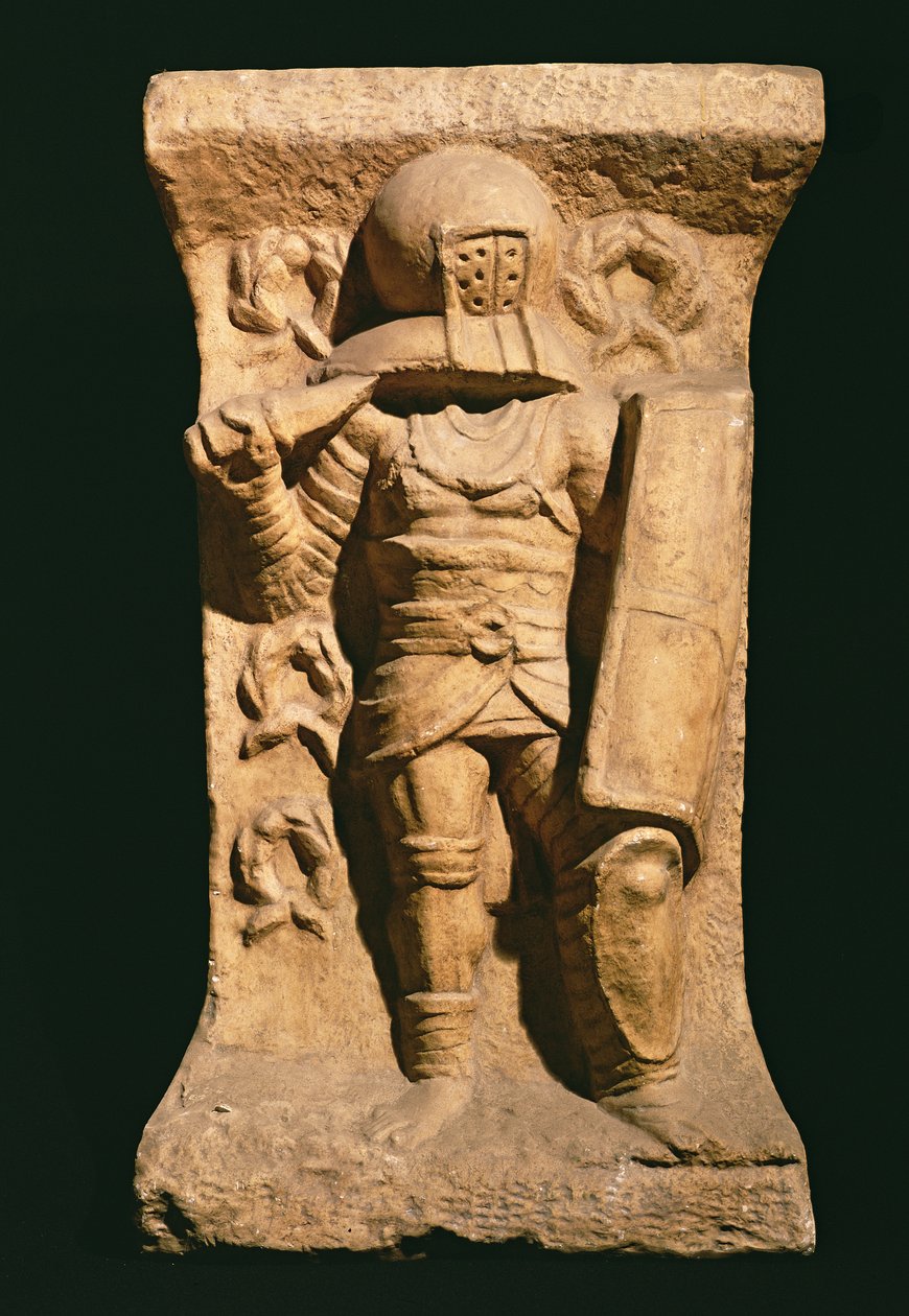 Relief föreställande en securator av Roman