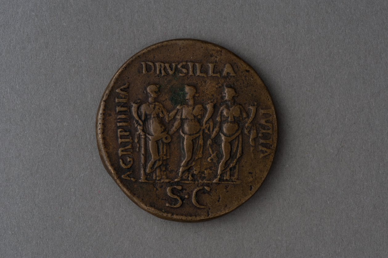 Caligulas sestertius (brons) av Roman
