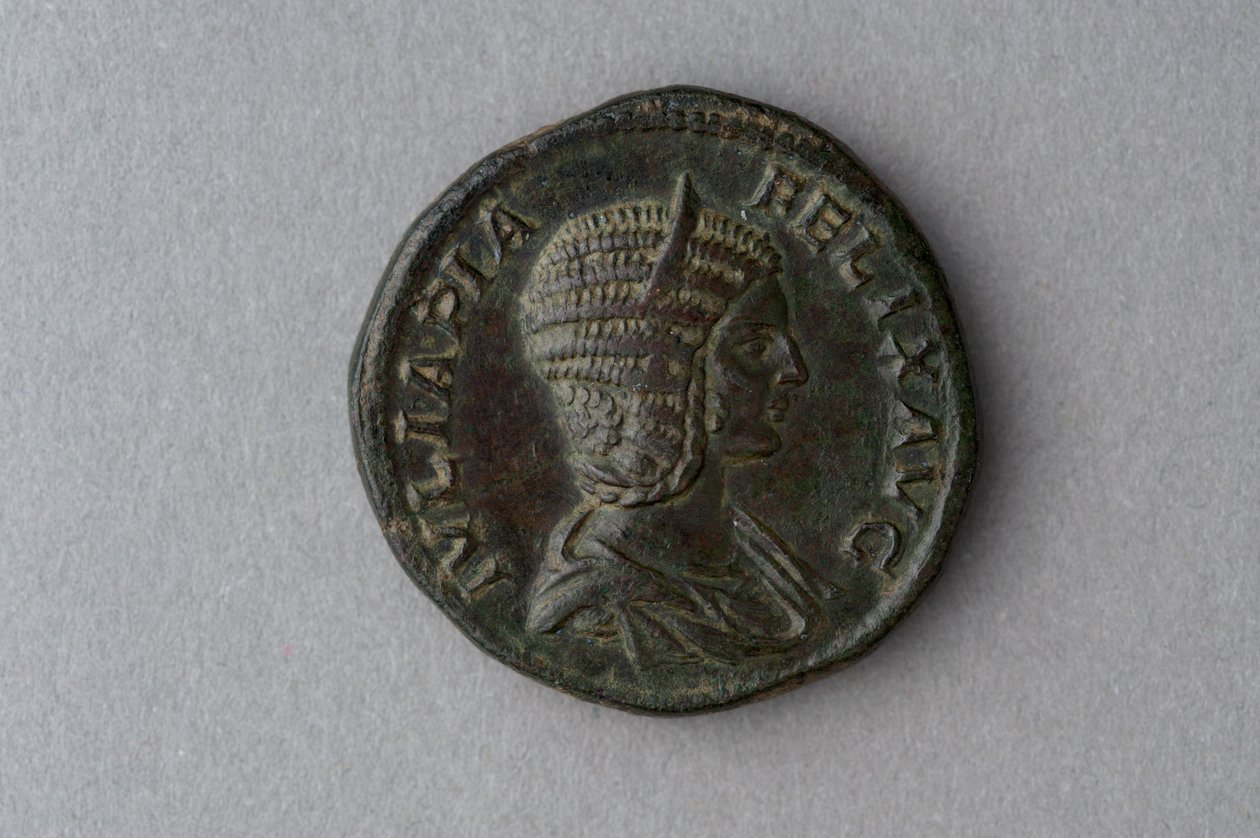 Sestertius av Julia Domna (brons) av Roman