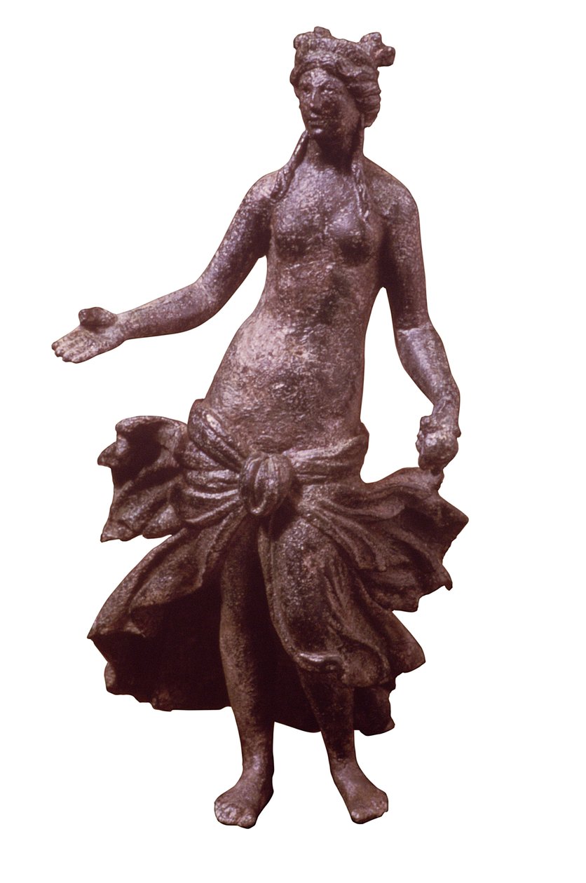 Statyett av Venus, sent 1:a eller 2:a århundradet e.Kr. (brons) av Roman