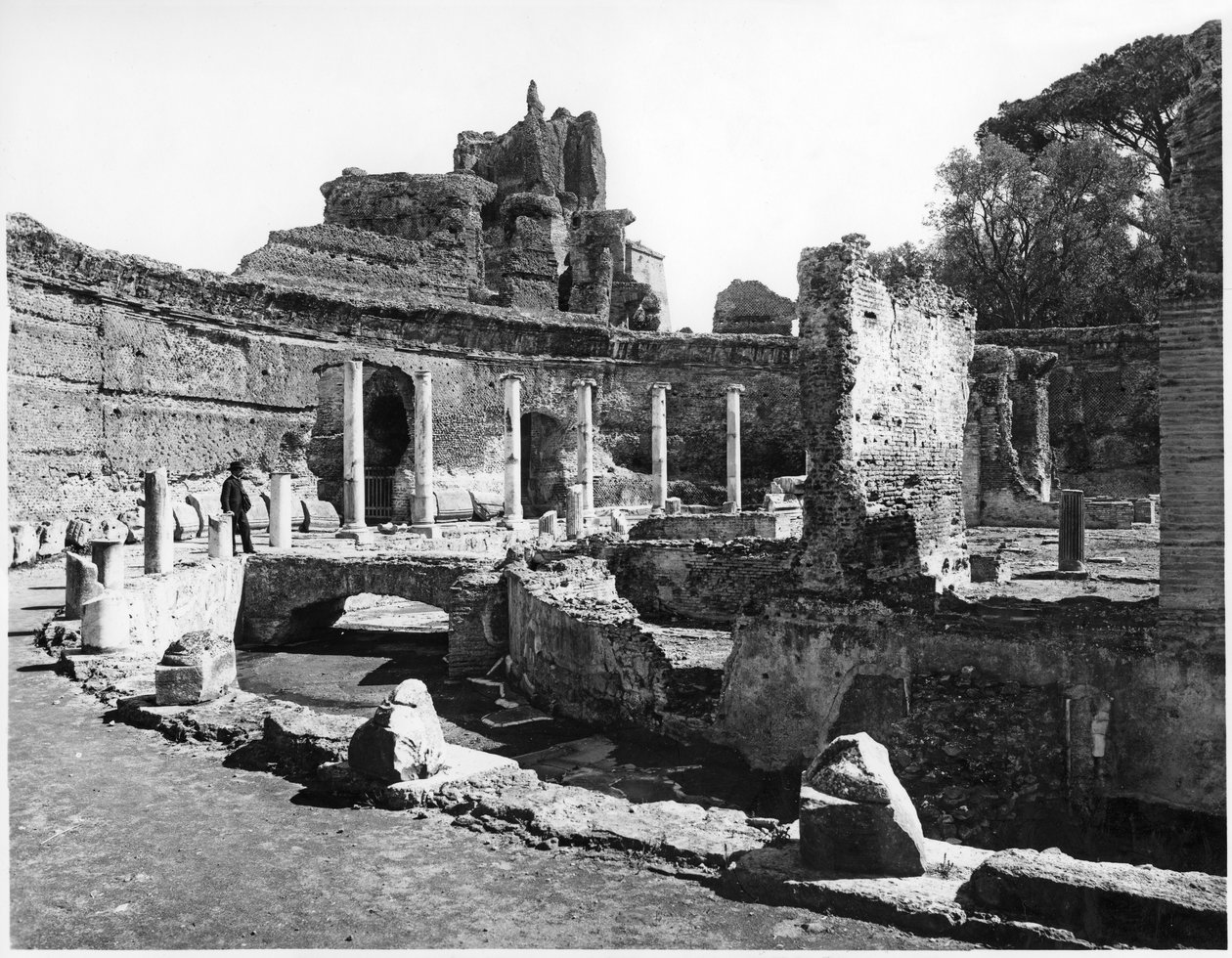 Utsikt över Nymphaeum, 125-135 e.Kr av Roman