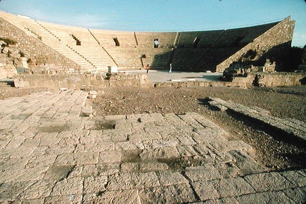 Utsikt över teatern av Roman