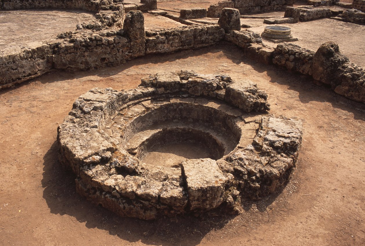 Dopkapell av Roman Imperial Period