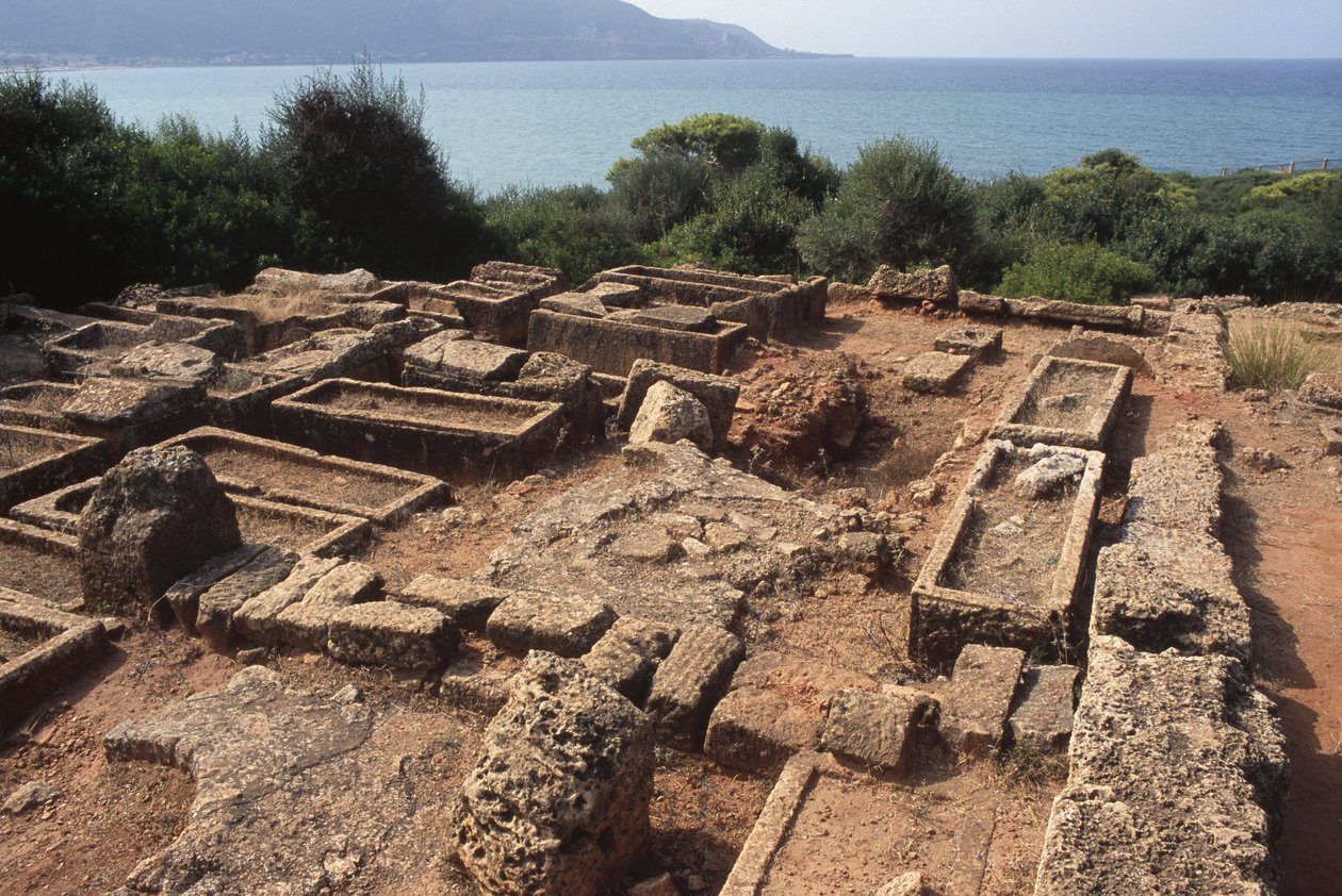 Inläggning av kristna martyrer av Roman Imperial Period