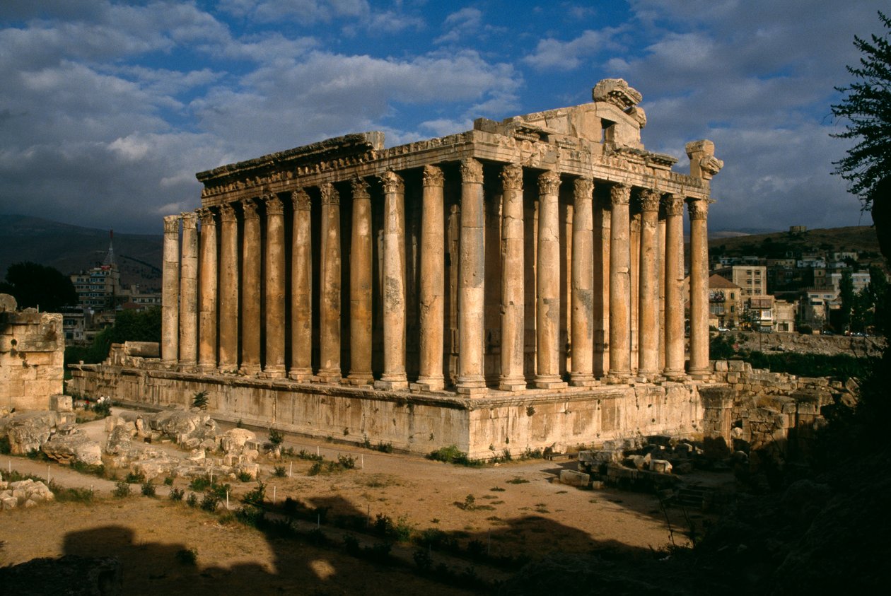 Bacchus tempel, 2:a århundradet e.Kr av Roman Imperial Period