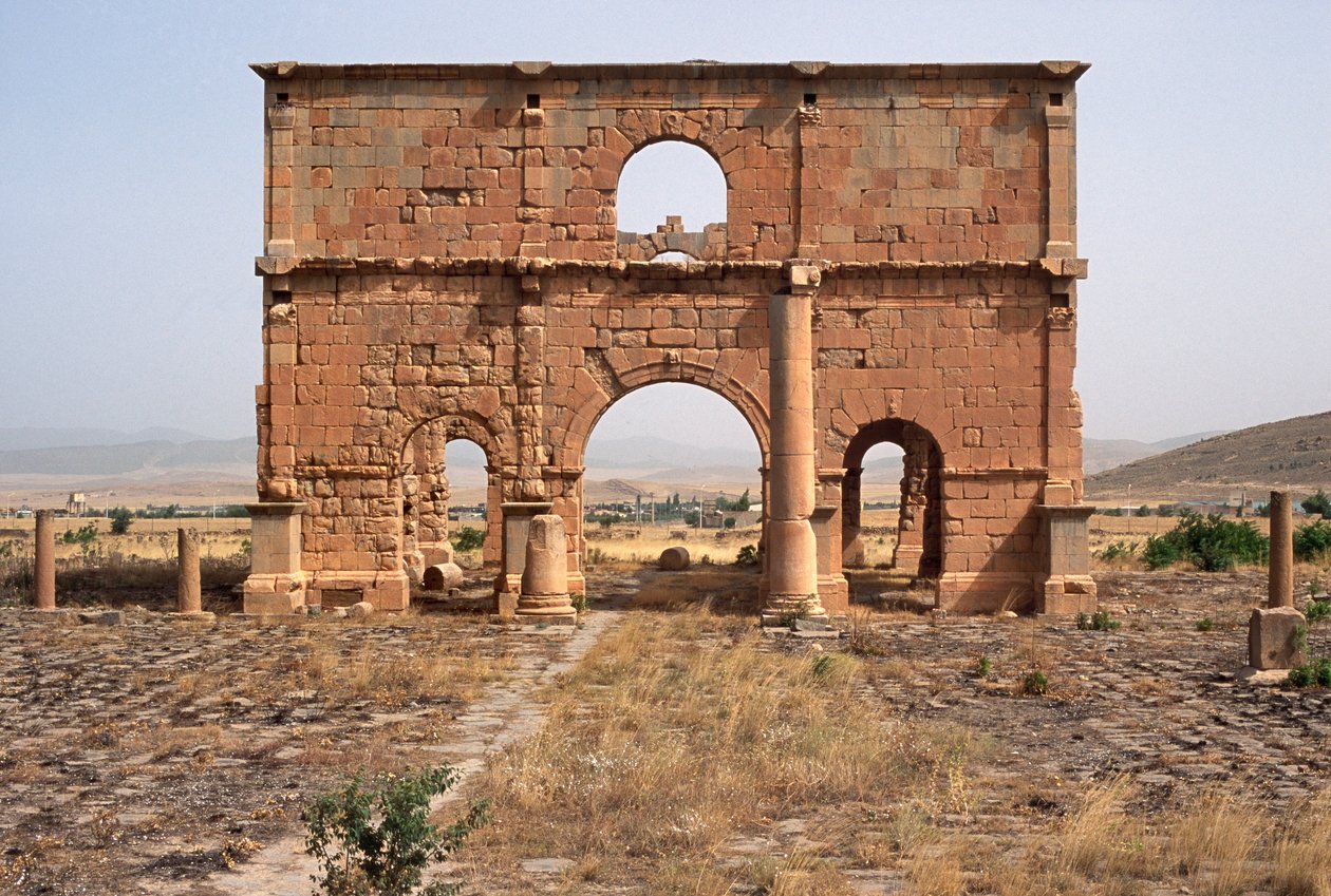 Utsikt över pretorium av Roman Imperial Period