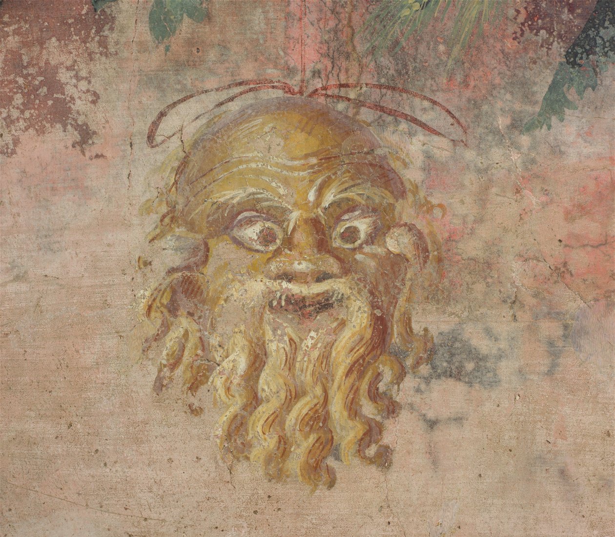 Väggmålning från exedran till en villa i Boscoreale, c.50–40 f.Kr. av Roman Republican Period