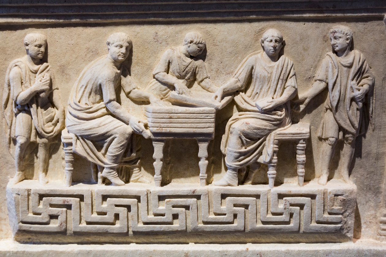 De skriftlärdas altare (marmor) av Roman