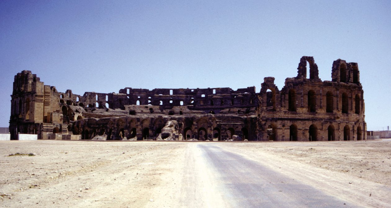 Amfiteatern i El-Djem (Tunisien). av Roman