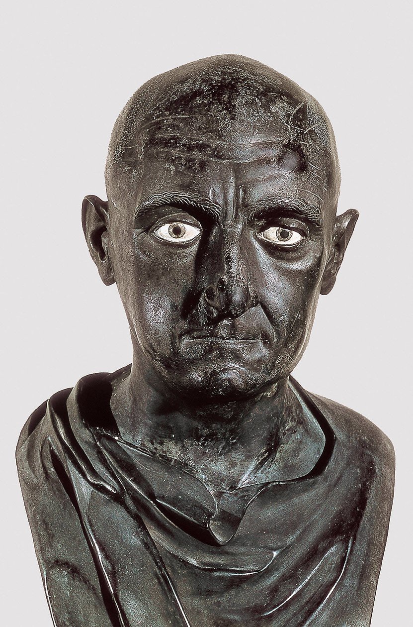 Byst av Publius Cornelius Scipio Africanus av Roman