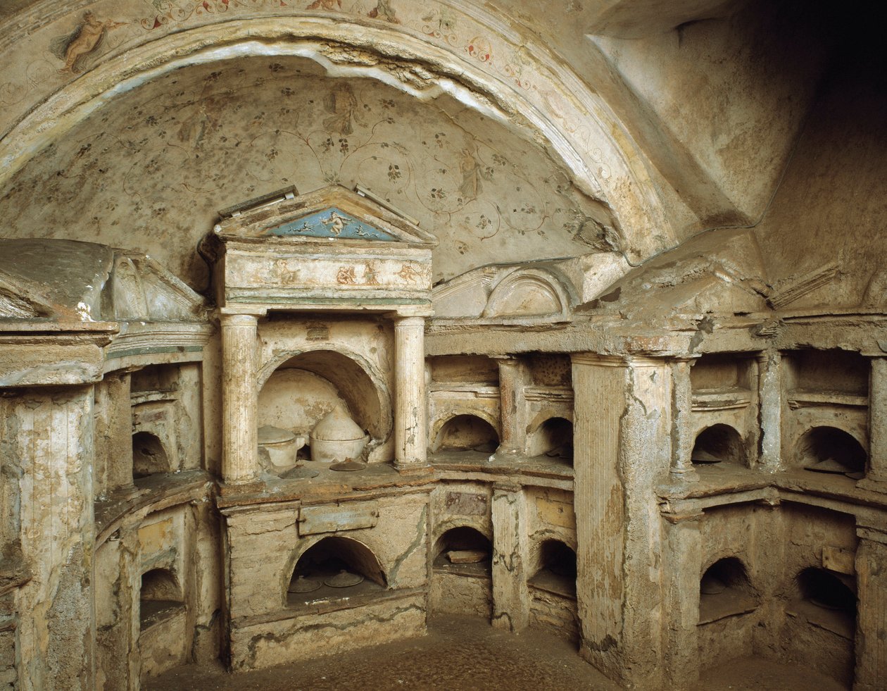 Kolumbarium av Pomponius Hylas av Roman