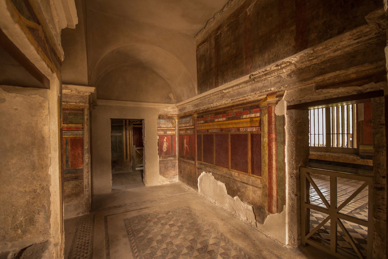 Europa, Italien, Kampanien, Pompei, Mysteriernas villa ©Lanzellotto Antonello/AGF/Leemage av Roman