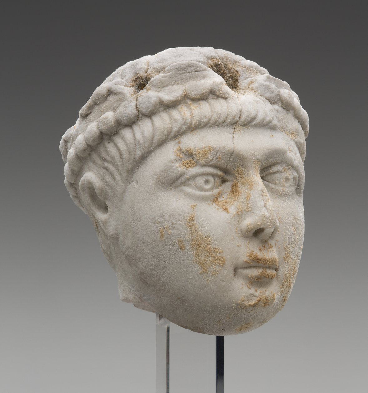 Chef för kejsar Honorius som barn, sent 400-talet e.Kr. (marmor) av Roman