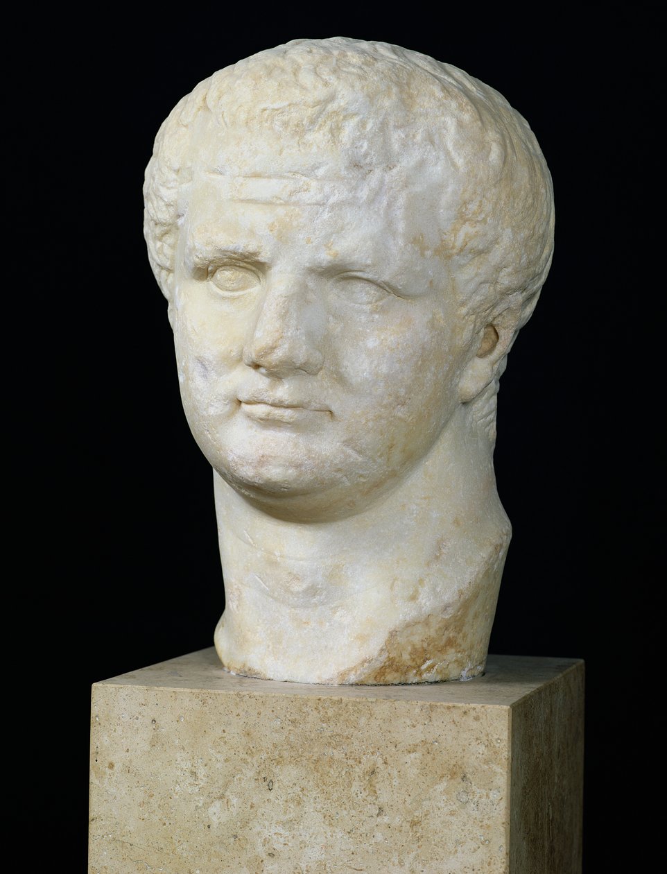 Titus huvud (39-81) (marmor) av Roman