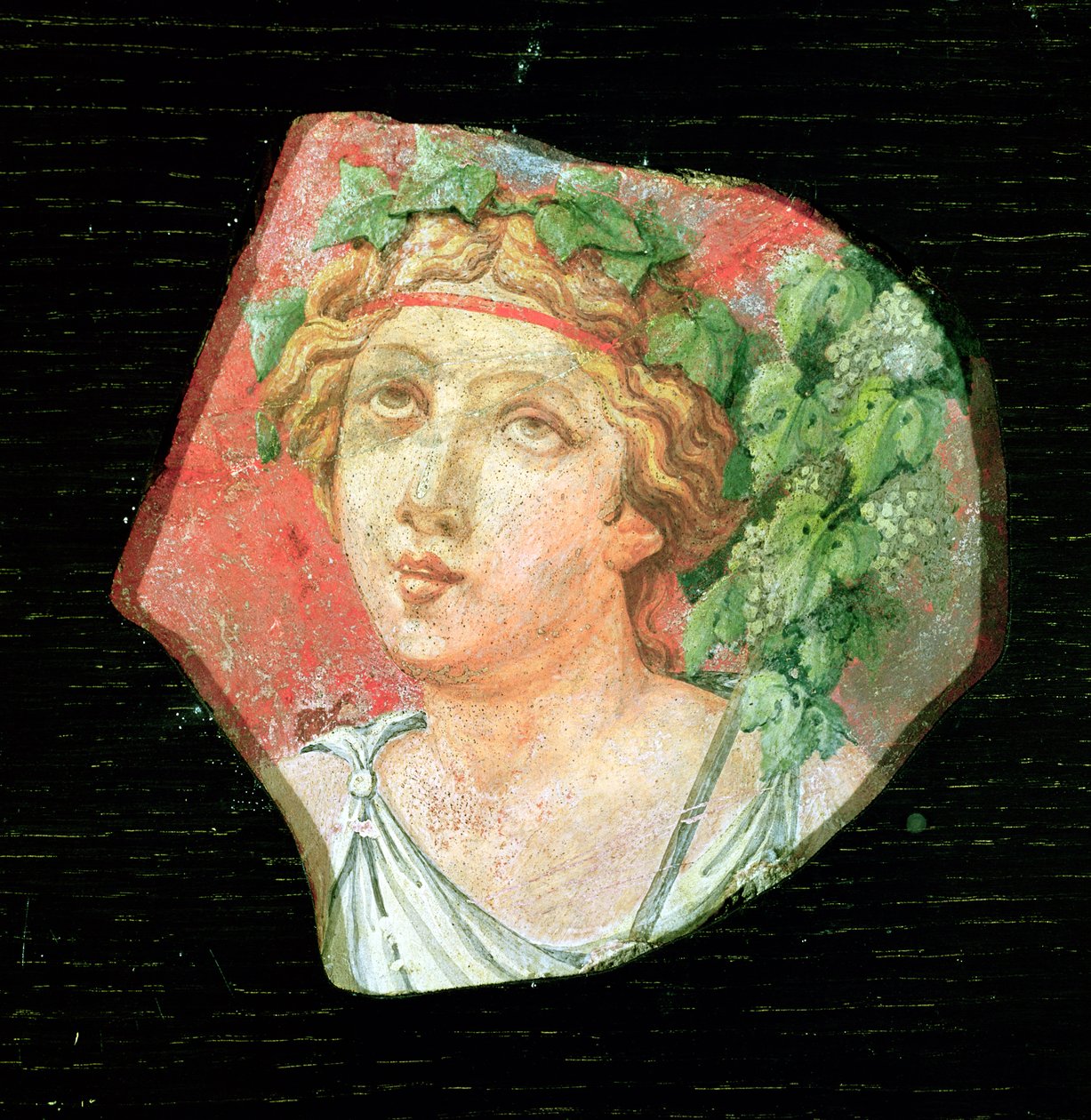 Huvudet på en bacchante av Roman