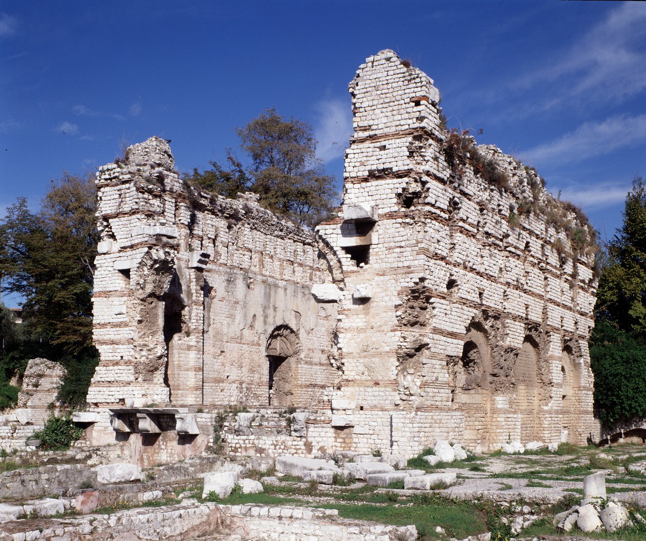 Maritima Alperna: Rester av romerska bad från 300-talet i arenorna i Nice cimiez. av Roman