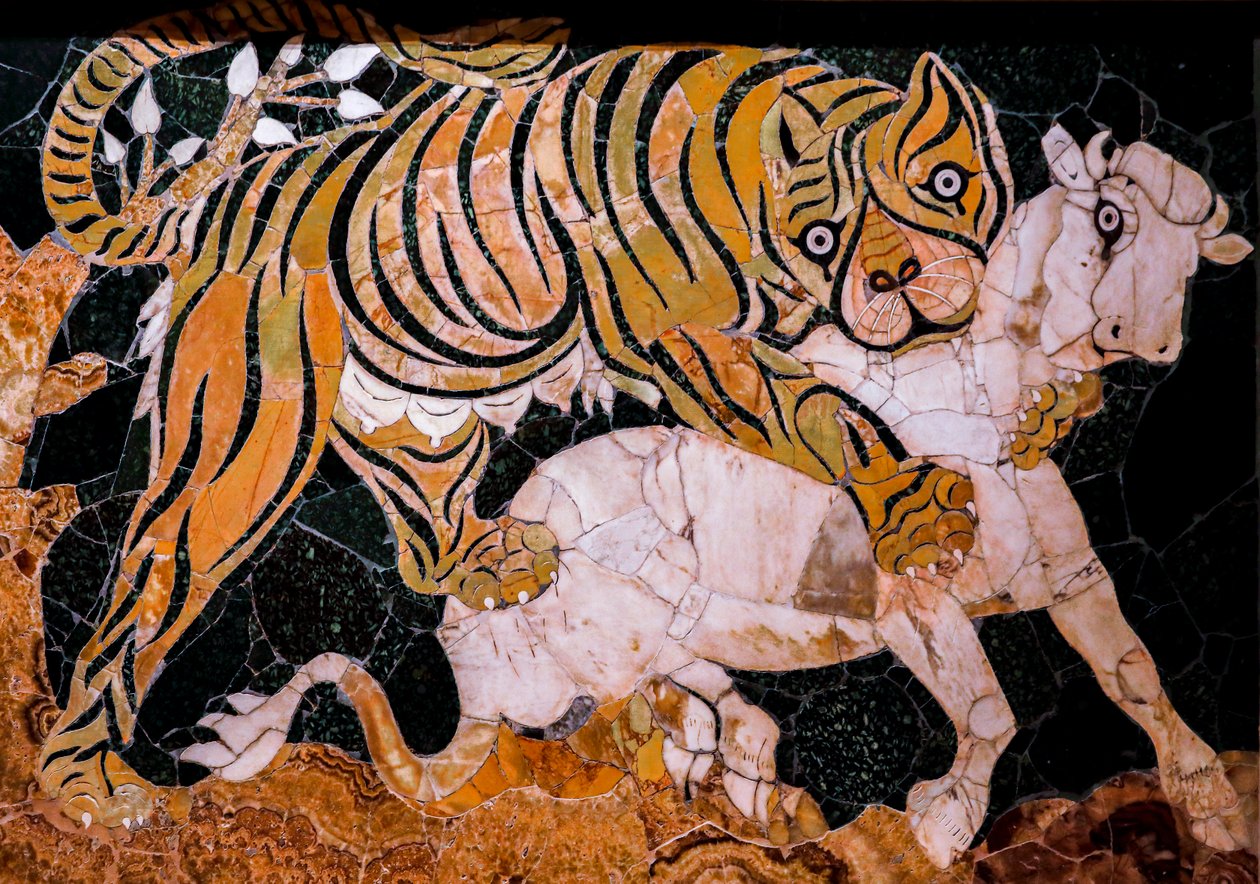 Mosaik. c.325-350 av Roman