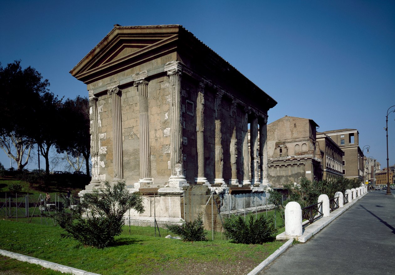 Fortuna Virilis tempel, 2:a århundradet f.Kr av Roman