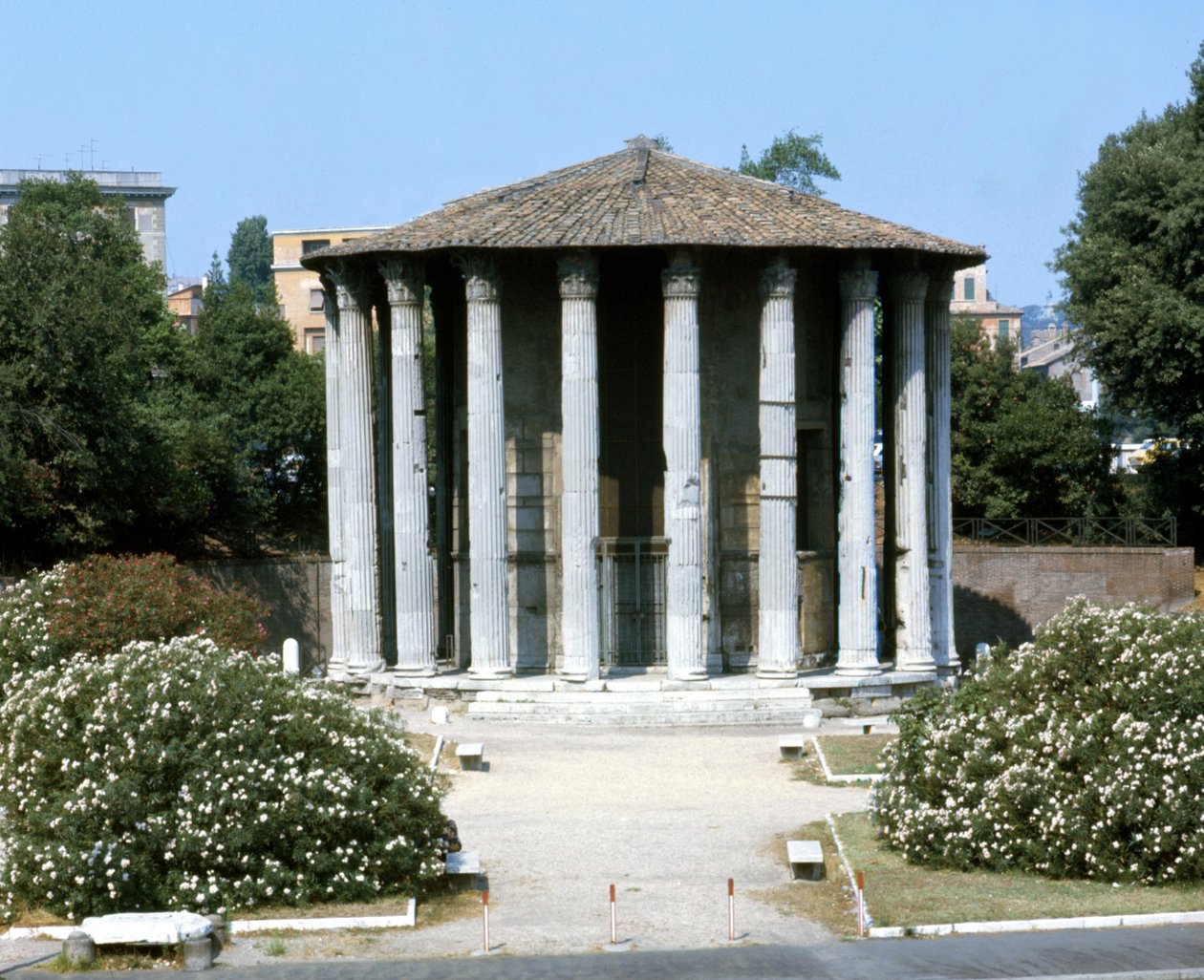 Vestas tempel i Rom. av Roman