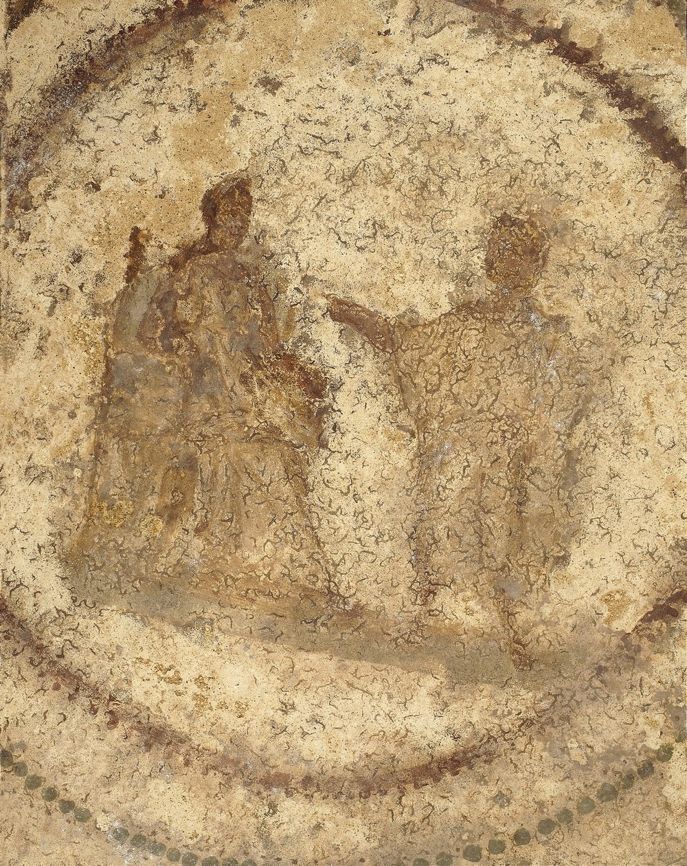 Bebådelsen, slutet av 200-talet, Rom (fresk) av Roman
