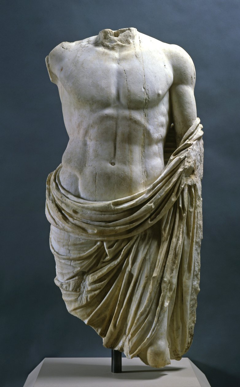 Torso av en kejsare i skepnad av Jupiter av Roman