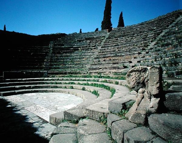Utsikt över Teatro Piccolo av Roman