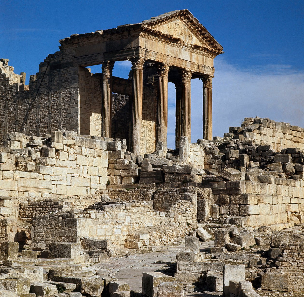 Utsikt över huvudstaden av Roman