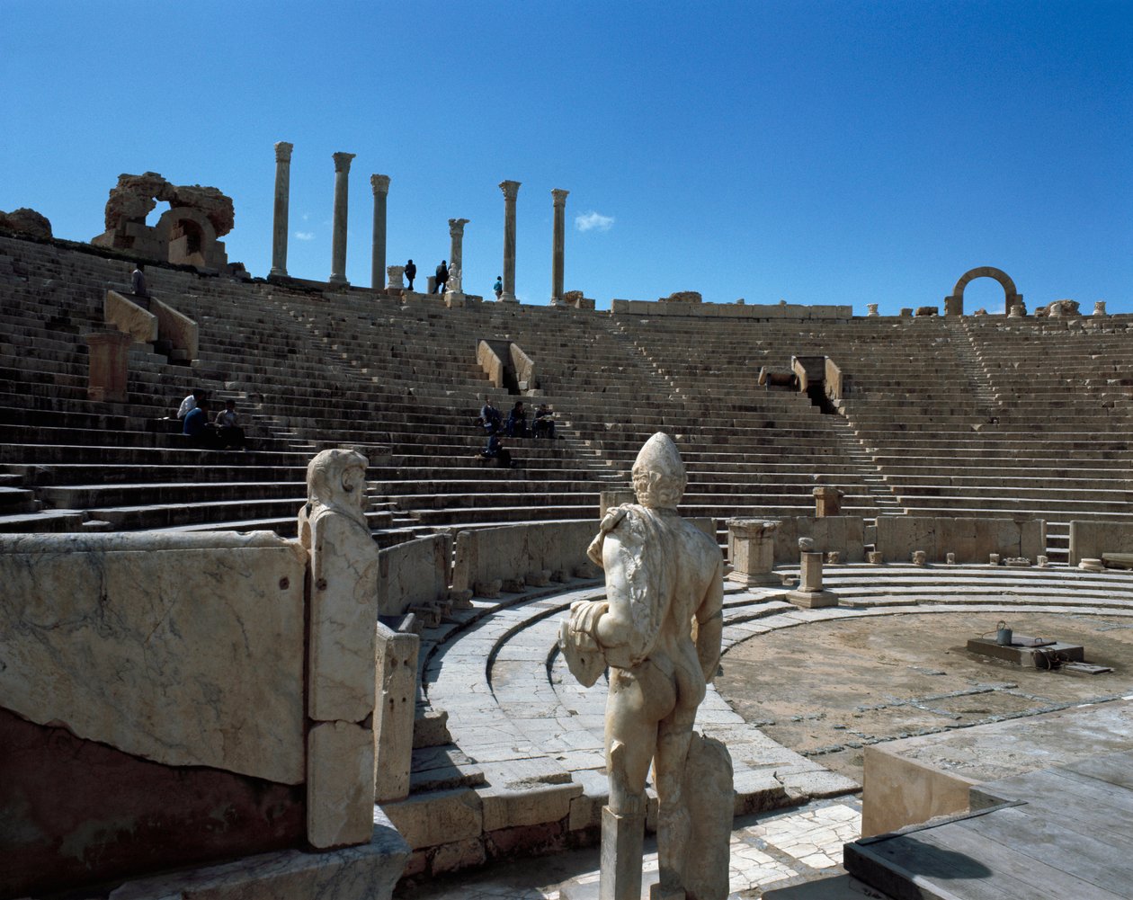 Utsikt över teatern av Roman