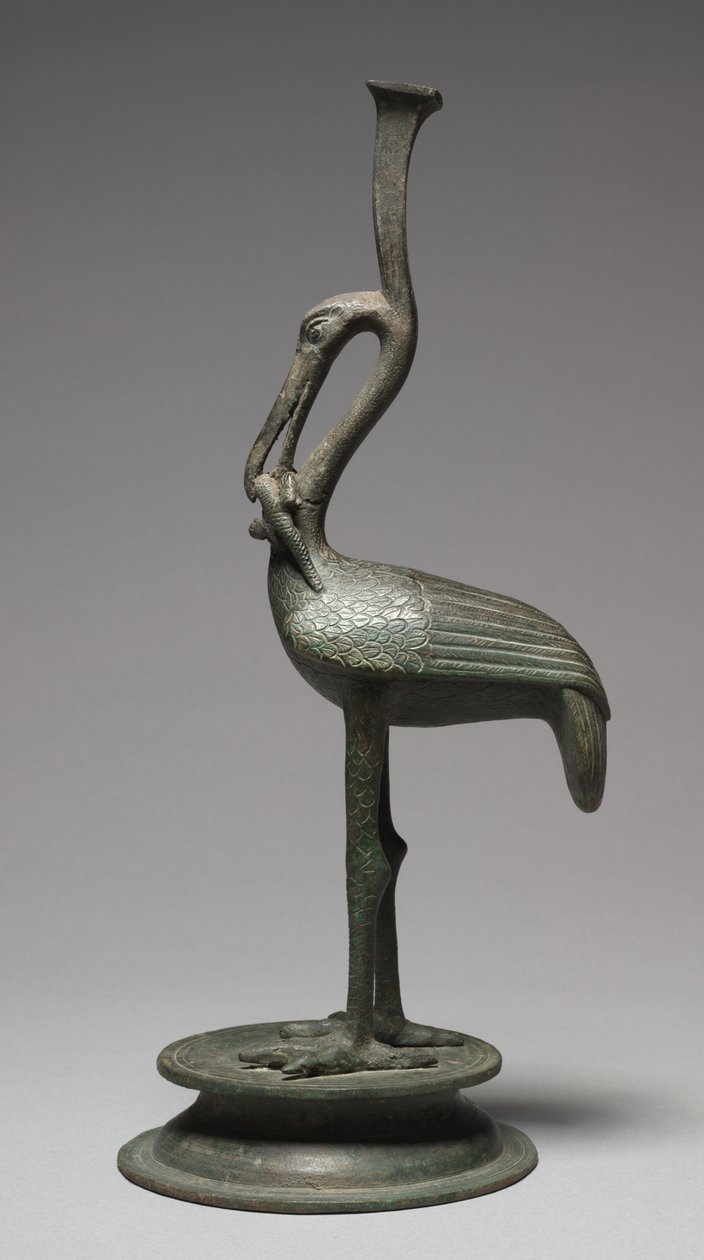 Ibis Eating a Lizard, 1:a århundradet f.Kr.-1:a århundradet e.Kr av Roman Imperial Period