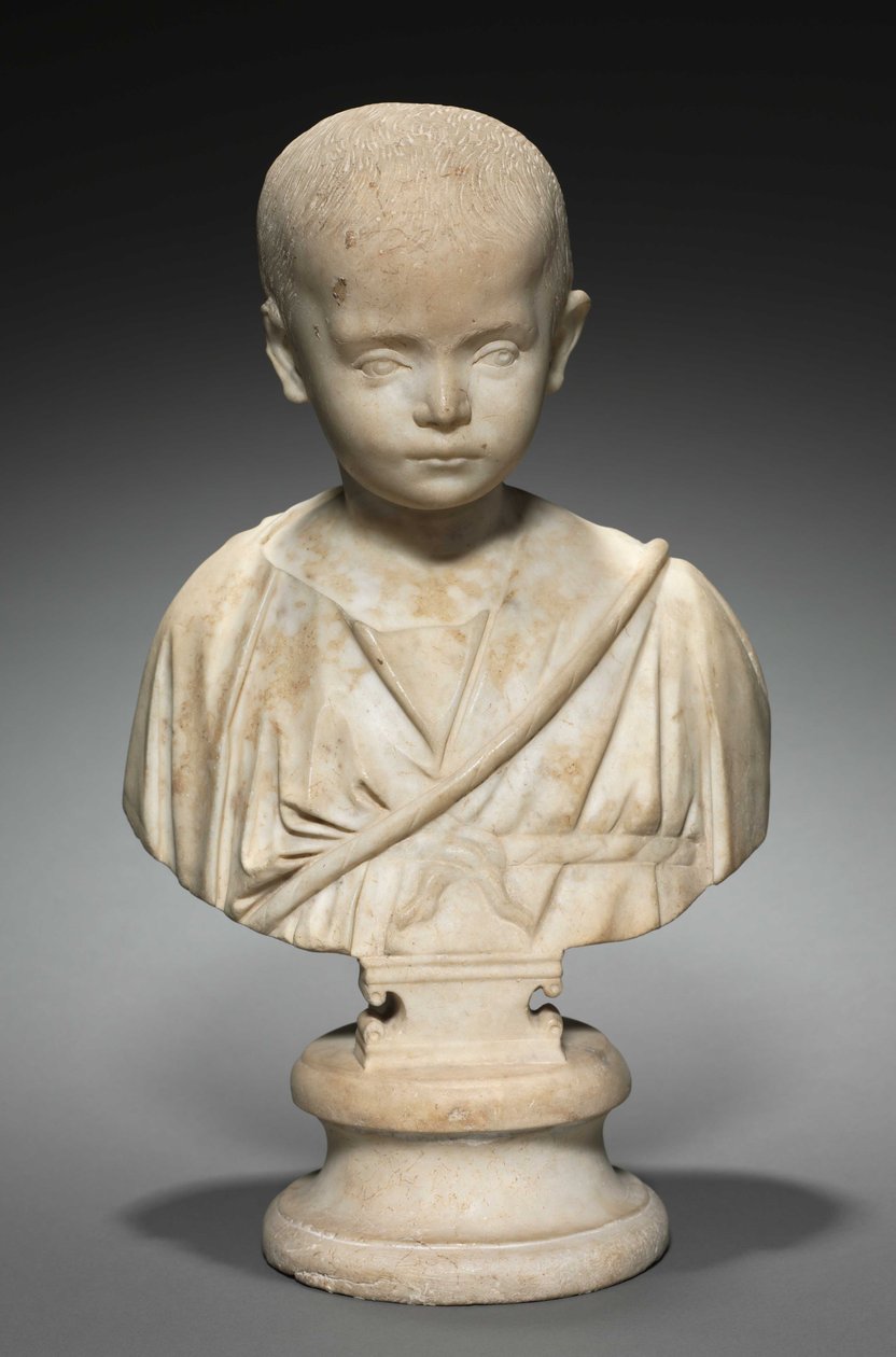 Porträttbyst av en flicka, c.250-275 av Roman Imperial Period