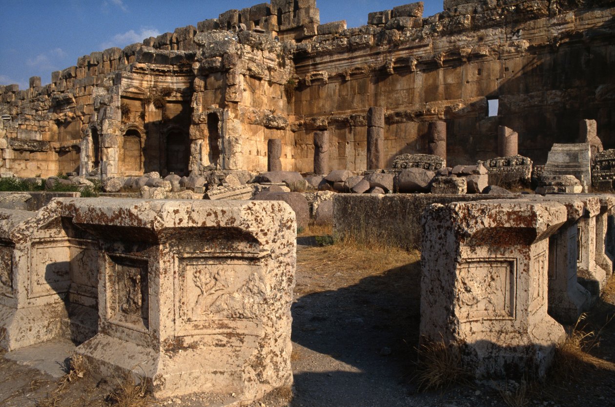 Jupiter Heliopolitanus helgedom, The Great Court, High Imperial Period (27 BC-395 AD) av Roman Imperial Period