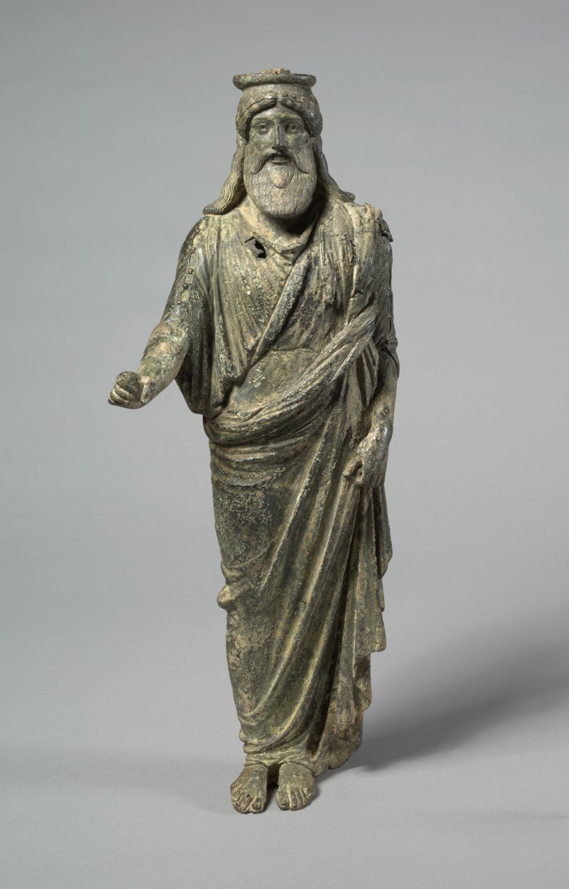 Statyett av Dionysos, 50 f.Kr.-50 av Roman Imperial Period