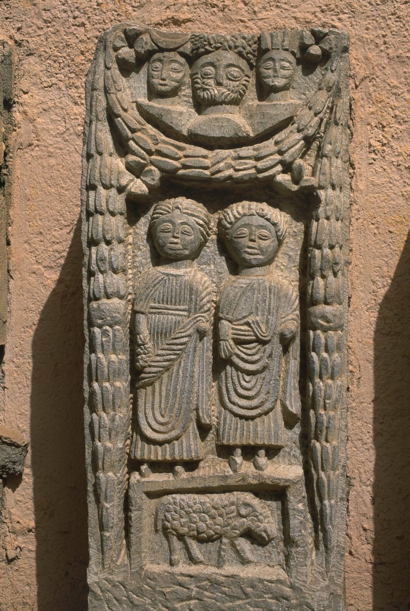 Stela, höga kejsarperioden (27 f.Kr.-395 e.Kr.) av Roman Imperial Period