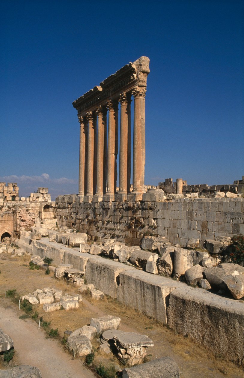 Jupiters tempel, höga kejserliga perioden (27 f.Kr.-395 e.Kr.) av Roman Imperial Period