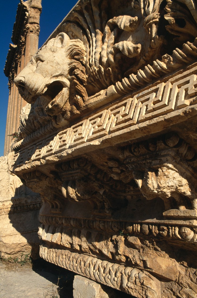 Jupitertemplet, entablaturen, höga kejsarperioden (27 f.Kr.-395 e.Kr.) av Roman Imperial Period