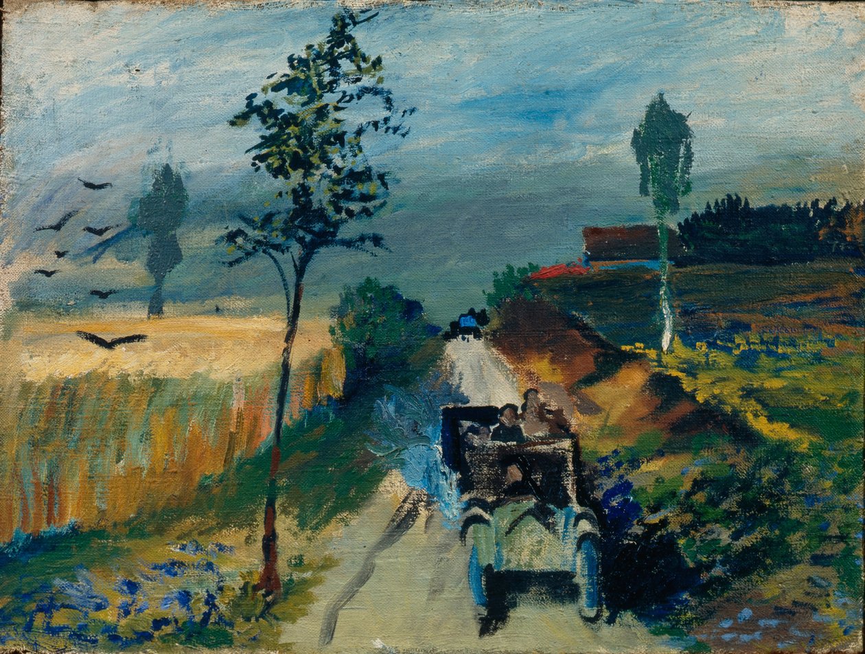 Författare, 1930 av Roman Matveevich Semashkevich