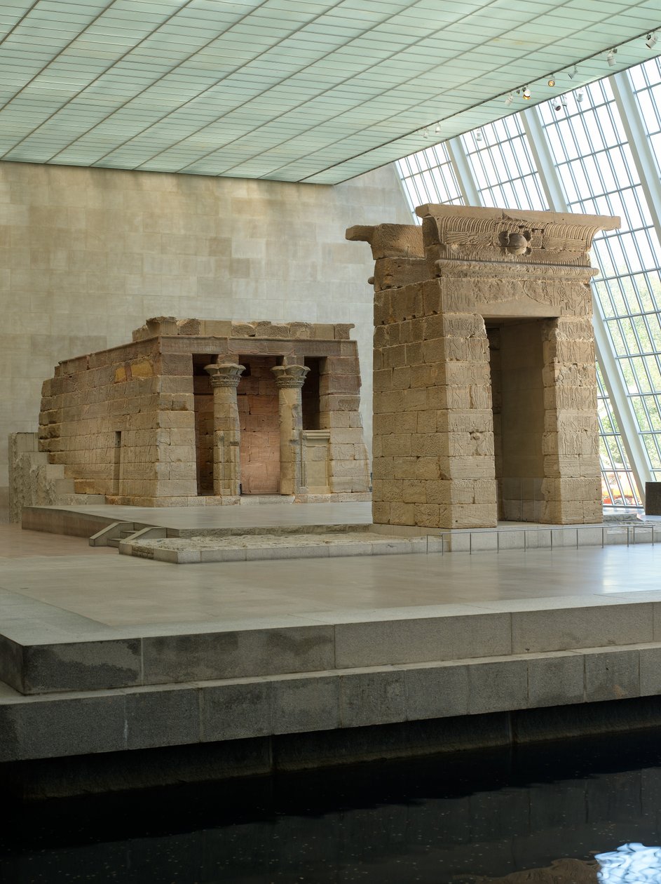 Temple of Dendur, c.10 f.Kr. (eolisk sandsten) av Roman Period Egyptian