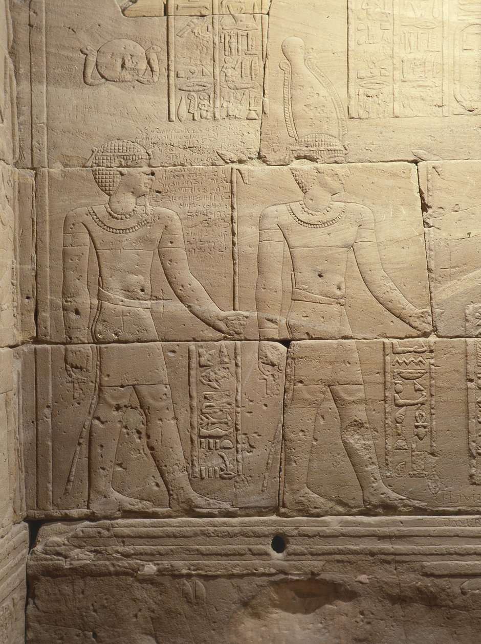 Templet Dendur, c.10 f.Kr. (eolisk sandsten) av Roman Period Egyptian
