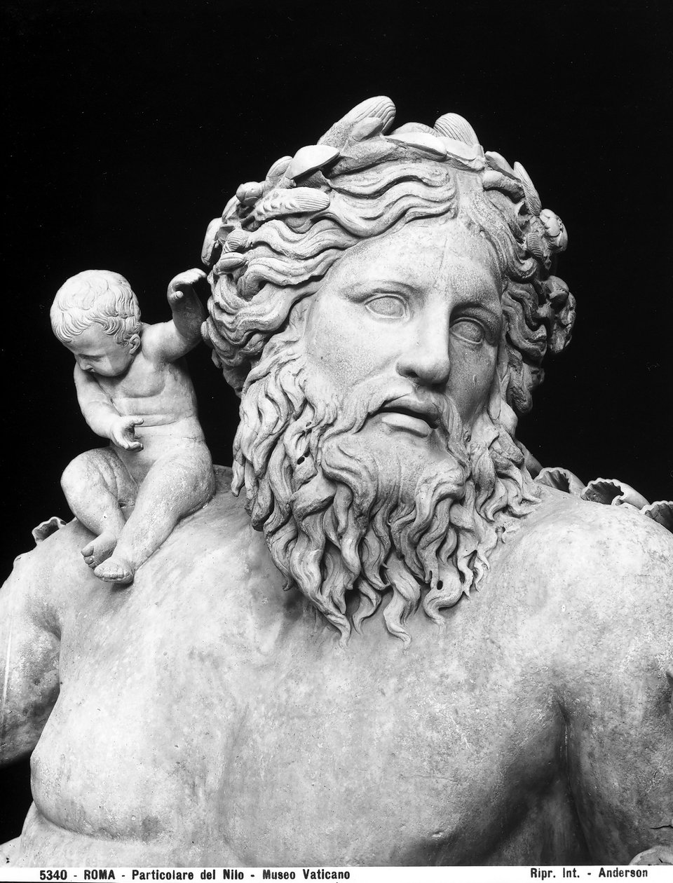 Allegori över Nilen (marmor) (detalj av 264717) av Roman Roman