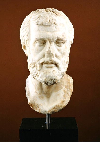 En talare eller filosof, ca 300 f.Kr. (marmor) av Roman Roman